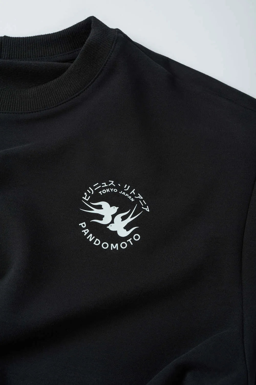 LUKE TOKYO BLACK – Oversized T-Shirt for Bikers, Unisex