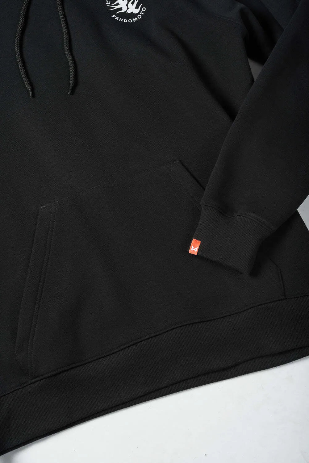 MAX TOKYO BLACK – laisvo kirpimo motociklininko džemperis su gobtuvu, unisex