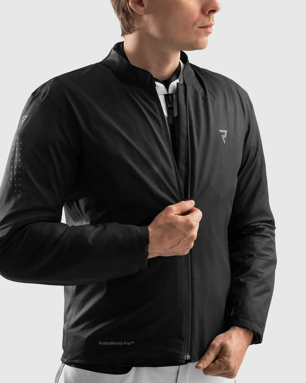 Borg II Motorcycle Jacket Black, Grey, Red