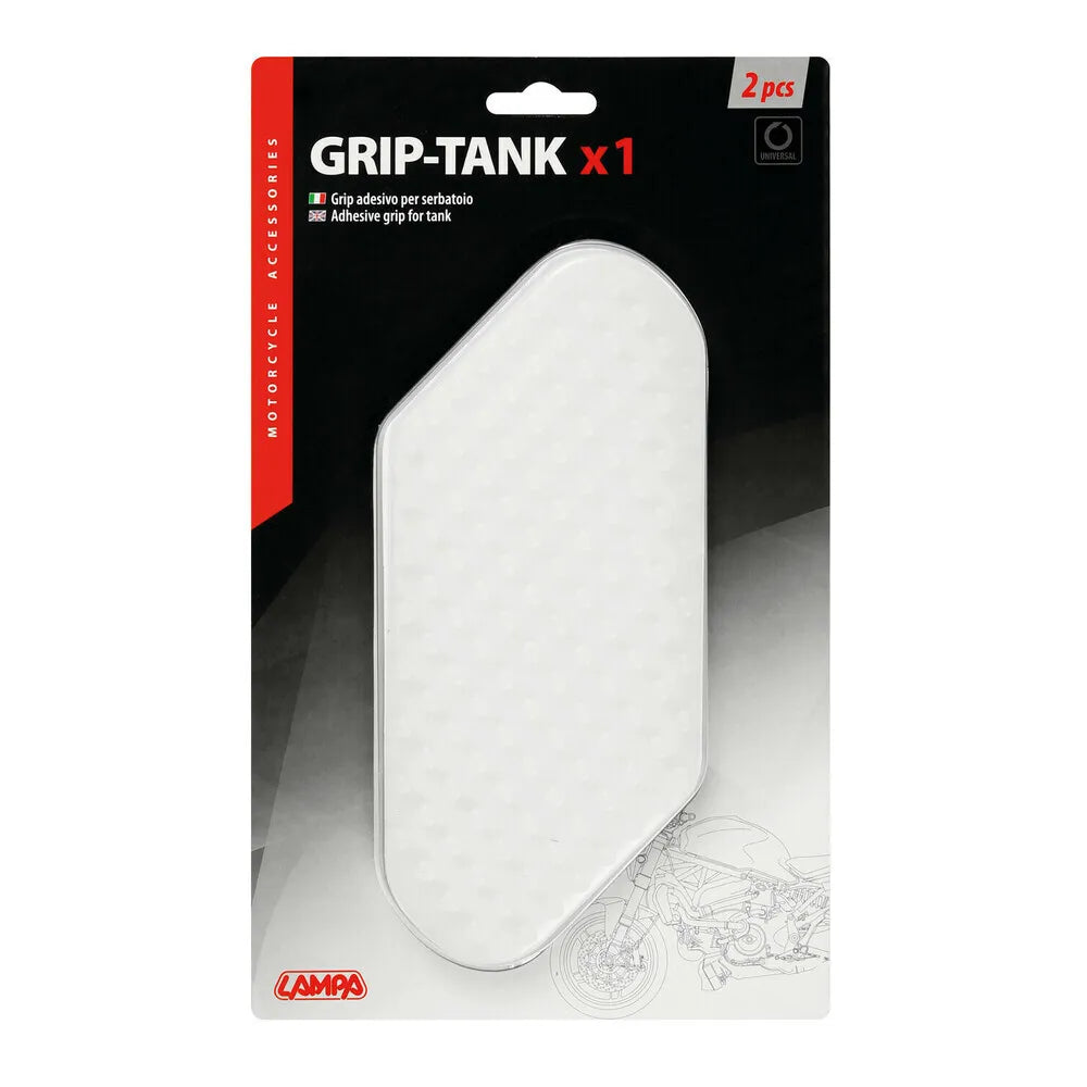 SIDE TANK PADS LAMP GRIP-TANK X1 90509