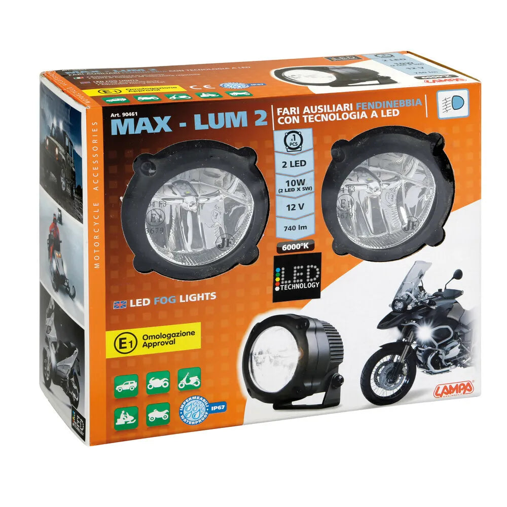 Priešrūkiniai LED žibintai Lampa Max-Lum 2 90461