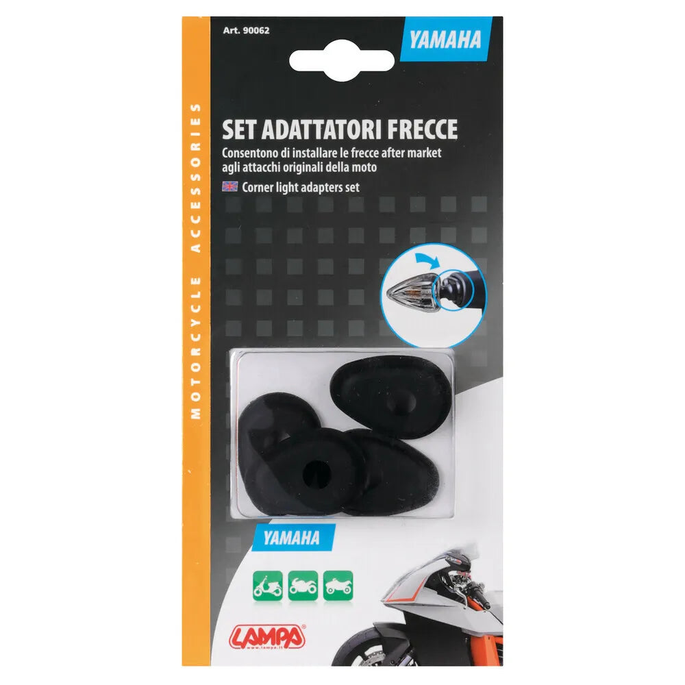 Posūkio indikatorius adapteris Yamaha motociklui Lampa Corner lights adaptors 90062