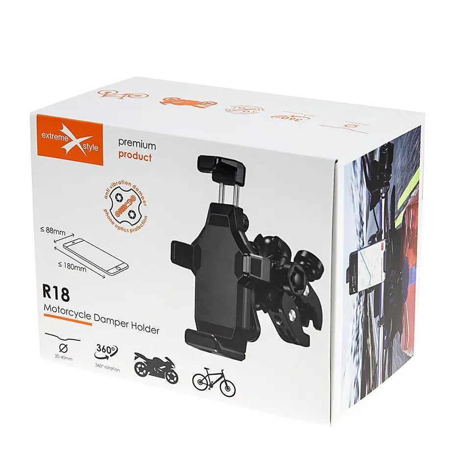 eXtremestyle Anti-Vibration Motorcycle Phone Holder - R18 UCH000238
