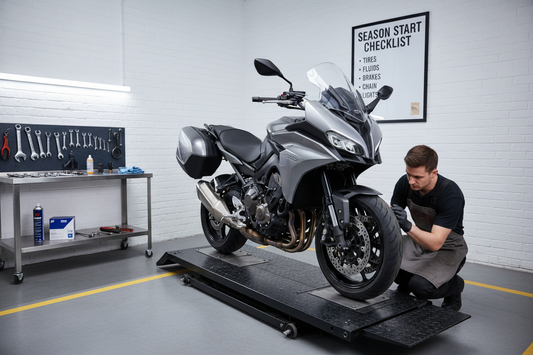 Kaip paruošti motociklą sezonui? Motociklo patikros gidas