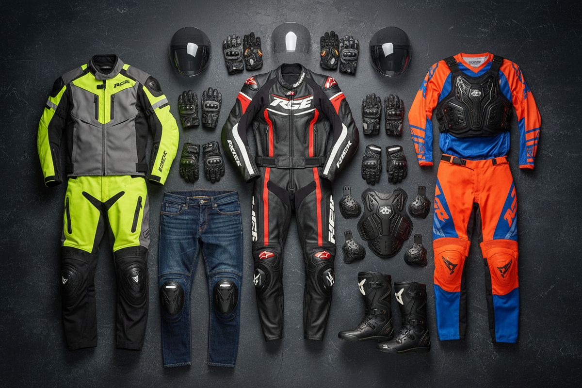 Motociklininko apranga skirtingiems sezonams: kaip tinkamai pasiruošti?