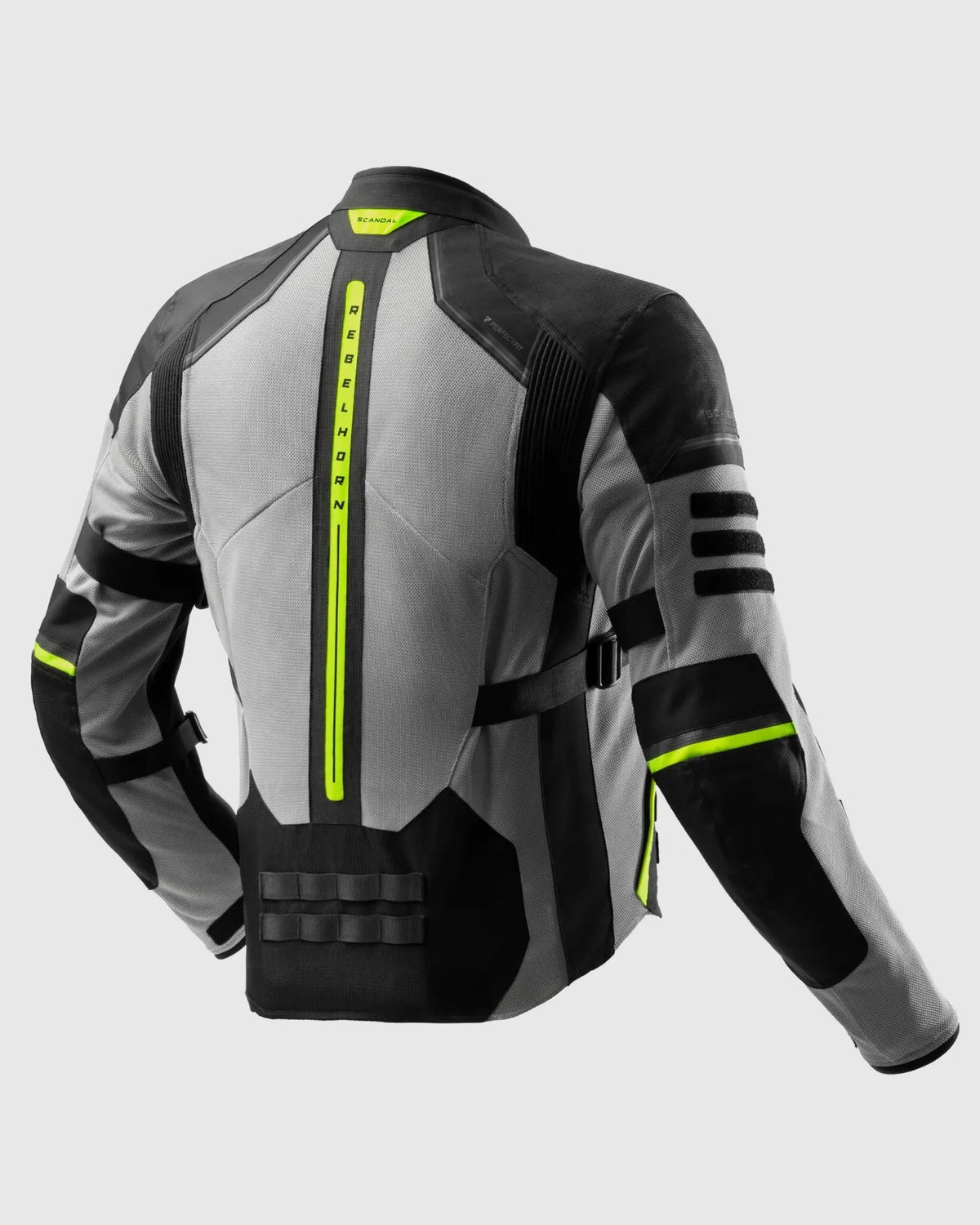 Rebelhorn Scandal 3.0 Motorcycle Jacket Fluo Yellow