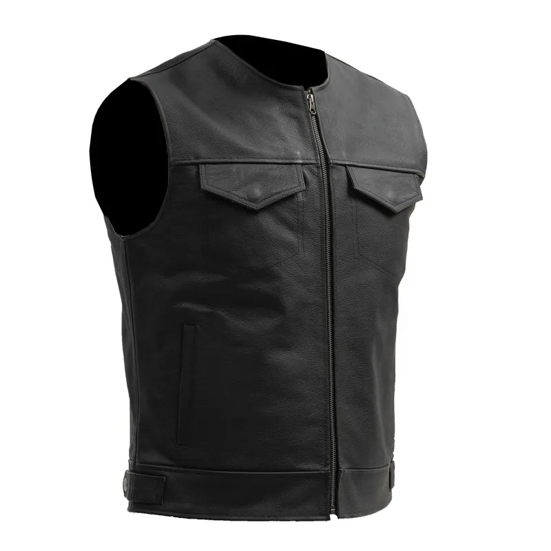 Broger BLADE LV – leather motorcycle vest
