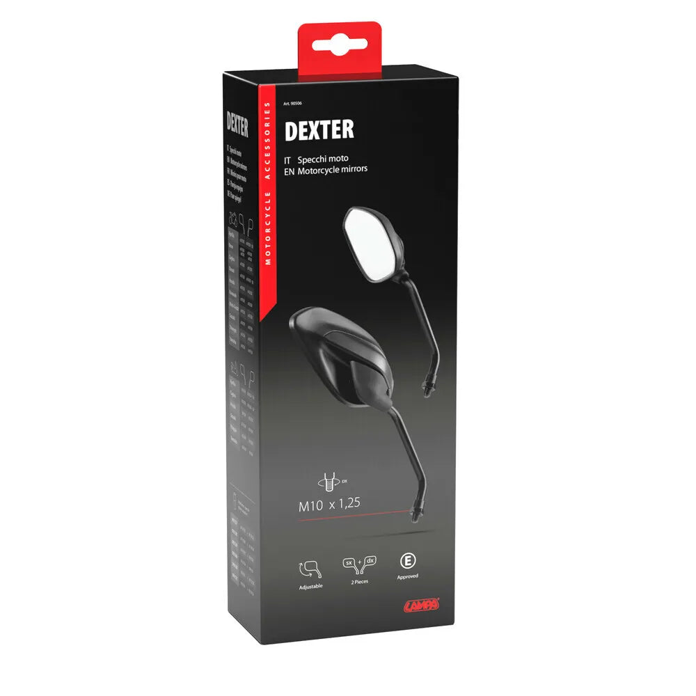 UNIVERSALŪS VEIDRODĖLIAI LAMPA DEXTER 90506