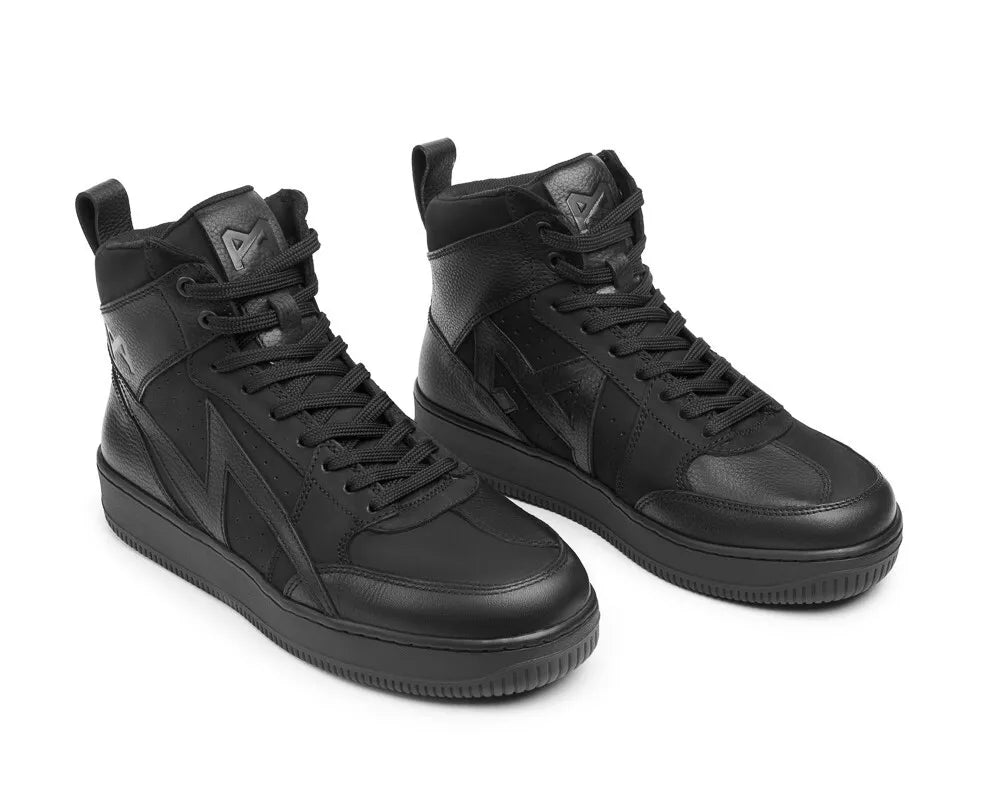 Pando Moto Apex Sneakers Black – Unisex Motorcycle Sneakers