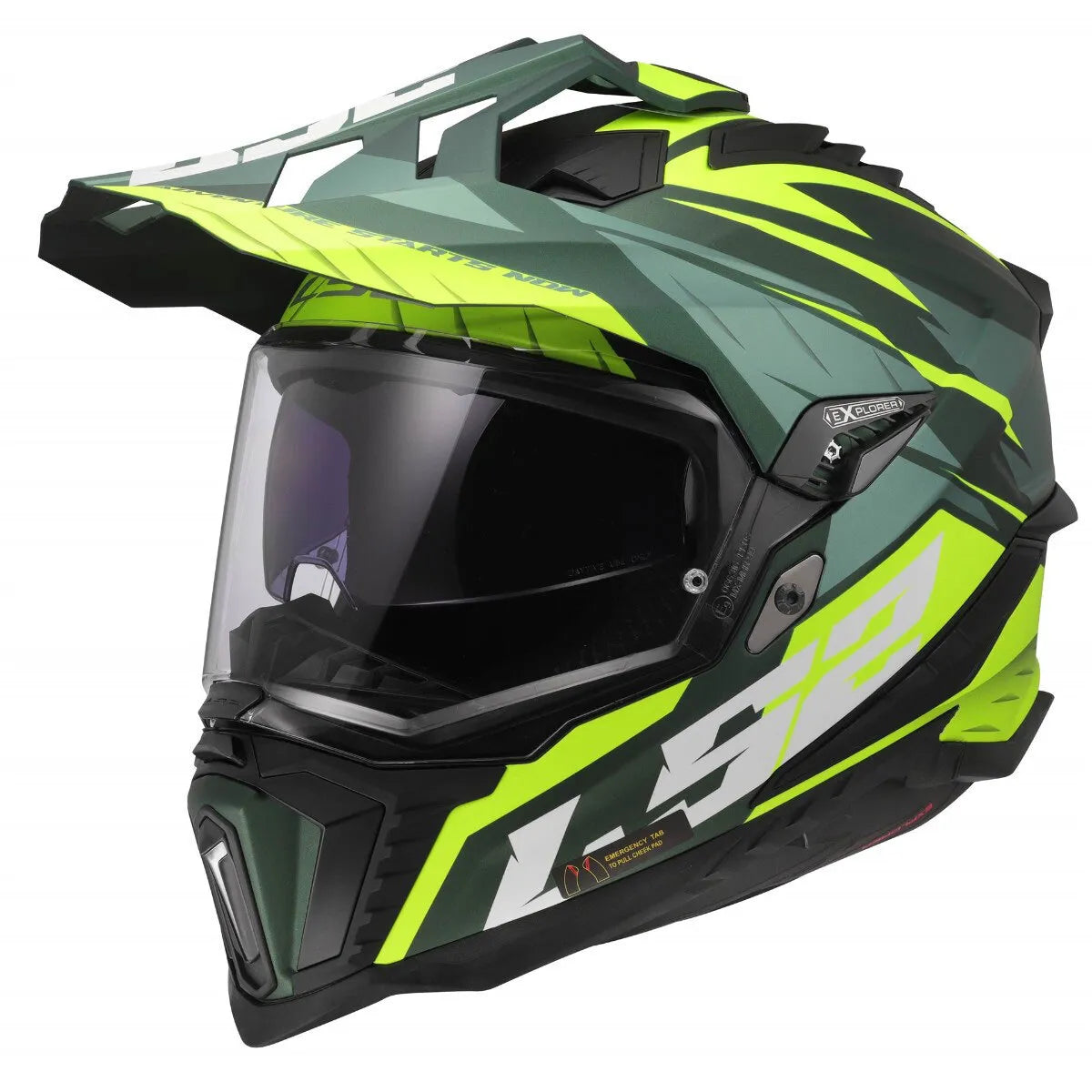 LS2 MX701 EXPLORER SPIRE šalmas