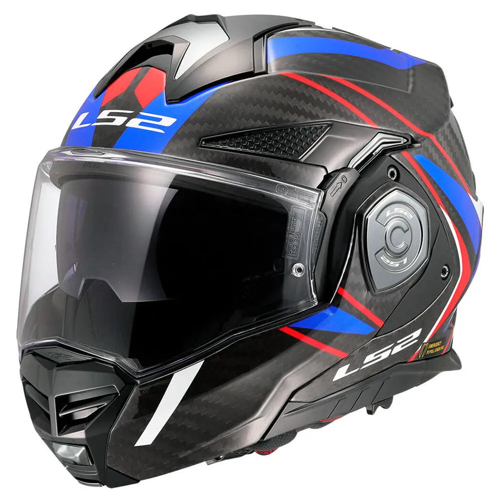LS2 FF901 ADVANT X CARBON FUTURE II šalmas