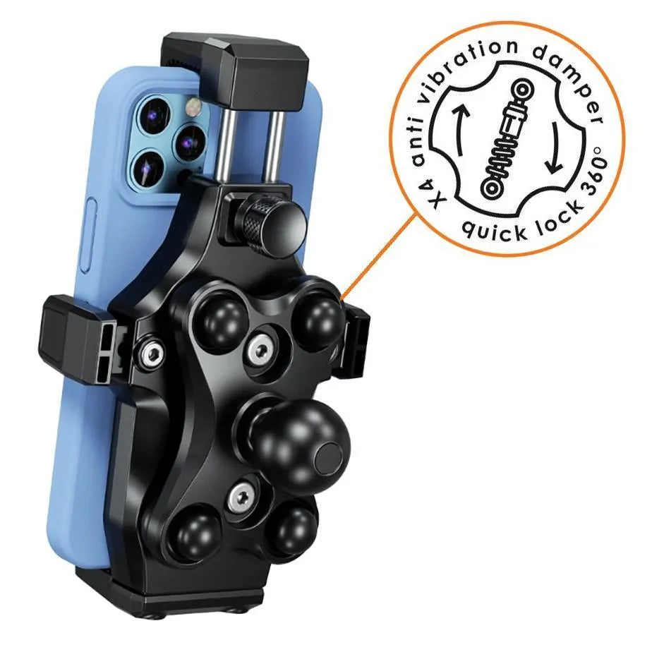 eXtremestyle Anti-Vibration Motorcycle Phone Holder - R18 UCH000238