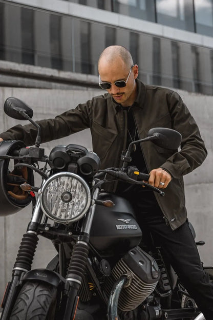 CAPO COR 02 – vyriška „Cordura®“ motociklininko striukė, prigludusio silueto