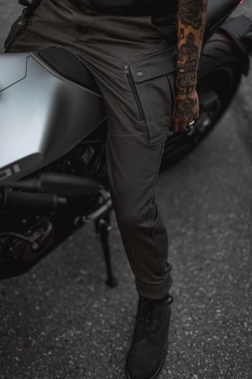 MARK KEV 02 – Motorcycle Jeans for Men Chino Style Cordura®
