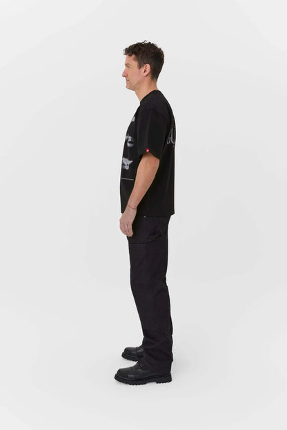 LUKE SILENT GUARDIAN – laisvo silueto marškinėliai motociklininkams, unisex