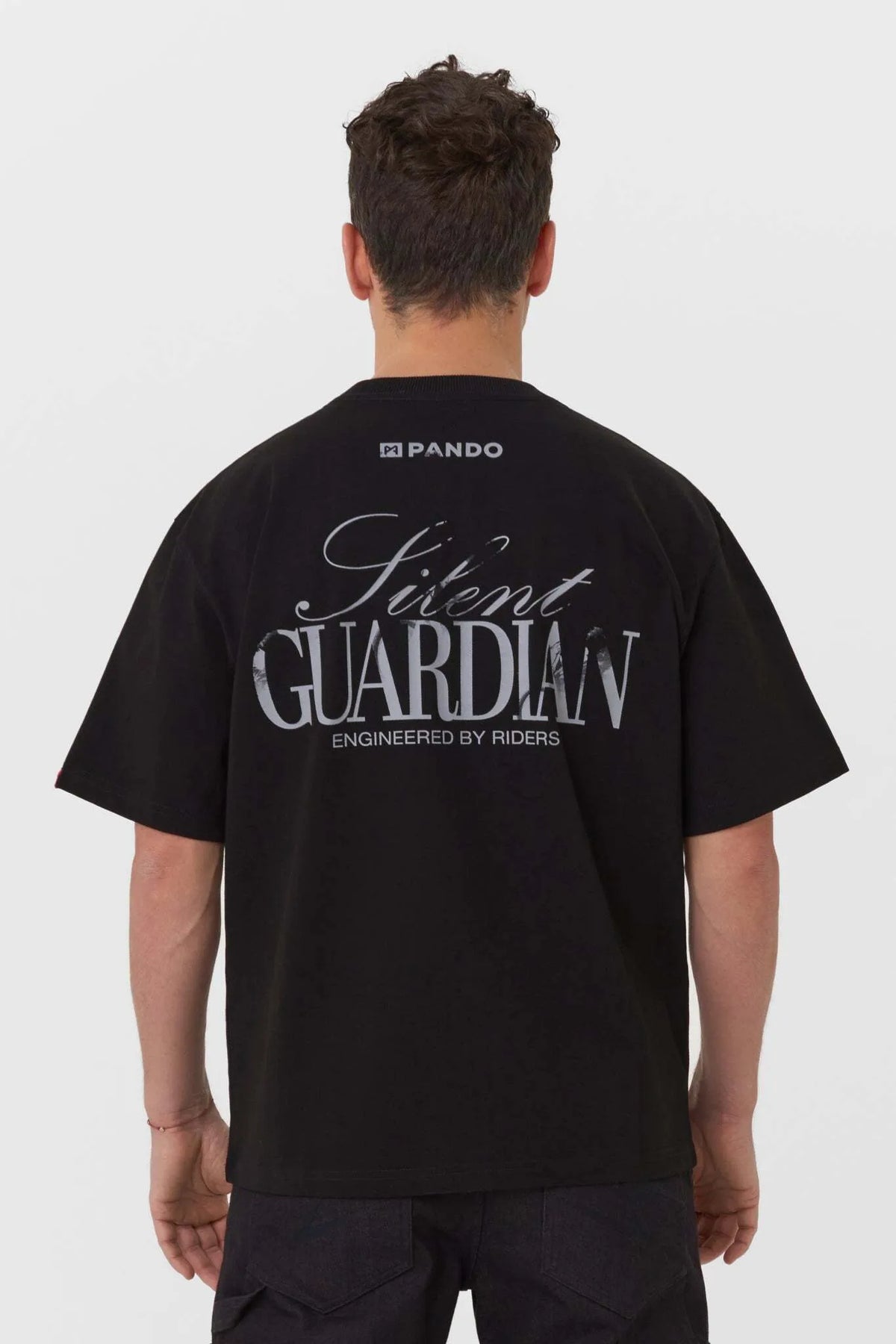 LUKE SILENT GUARDIAN – laisvo silueto marškinėliai motociklininkams, unisex