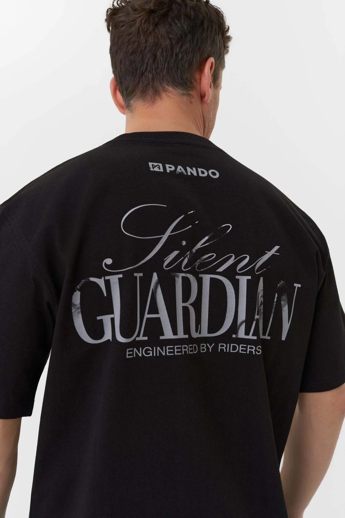 LUKE SILENT GUARDIAN – laisvo silueto marškinėliai motociklininkams, unisex