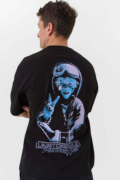 LUKE ROOTS – laisvo kirpimo marškinėliai motociklininkams, unisex