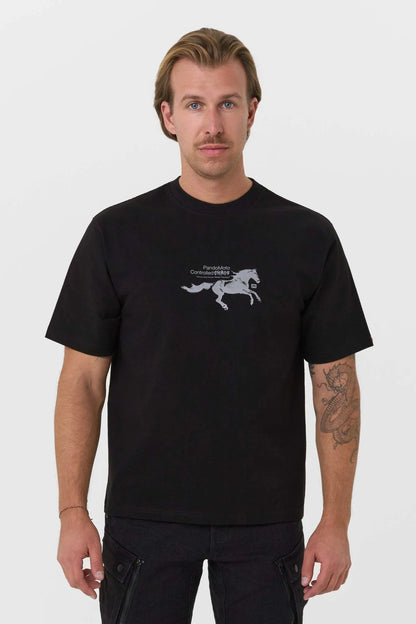 LUKE CONTROLLED CHAOS – oversized marškinėliai motociklininkams, unisex