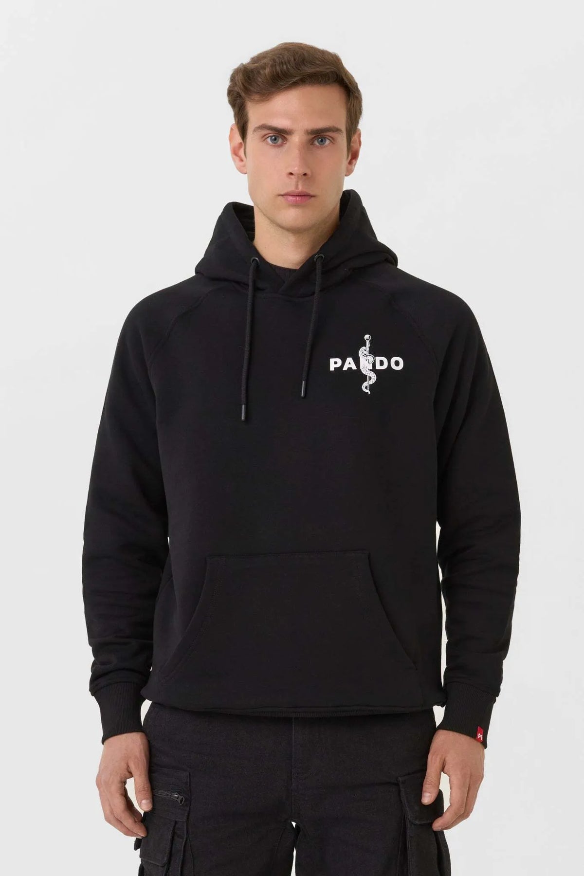 MAX PAIN BLACK – padidinto kirpimo džemperis motociklininkams, unisex