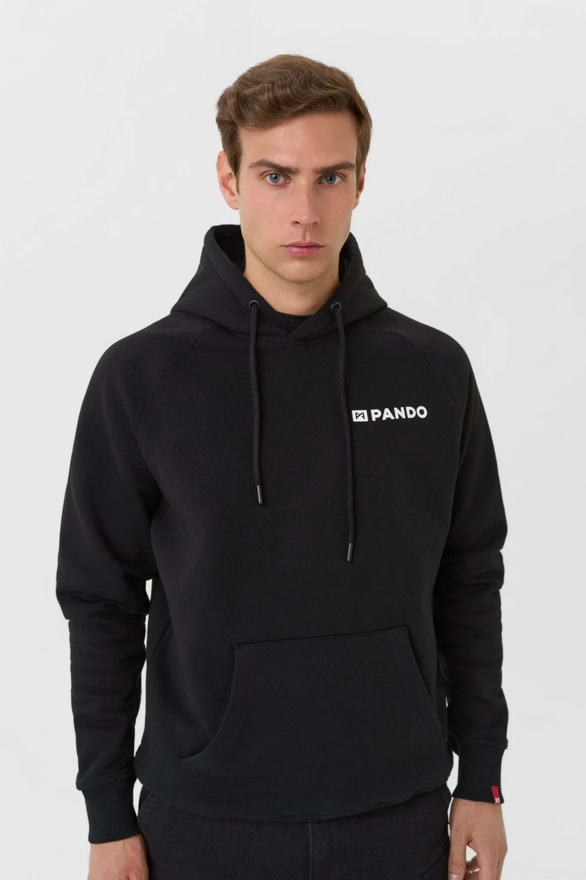 MAX DON’T DIE BLACK – laisvo kirpimo unisex motociklininko džemperis su gobtuvu