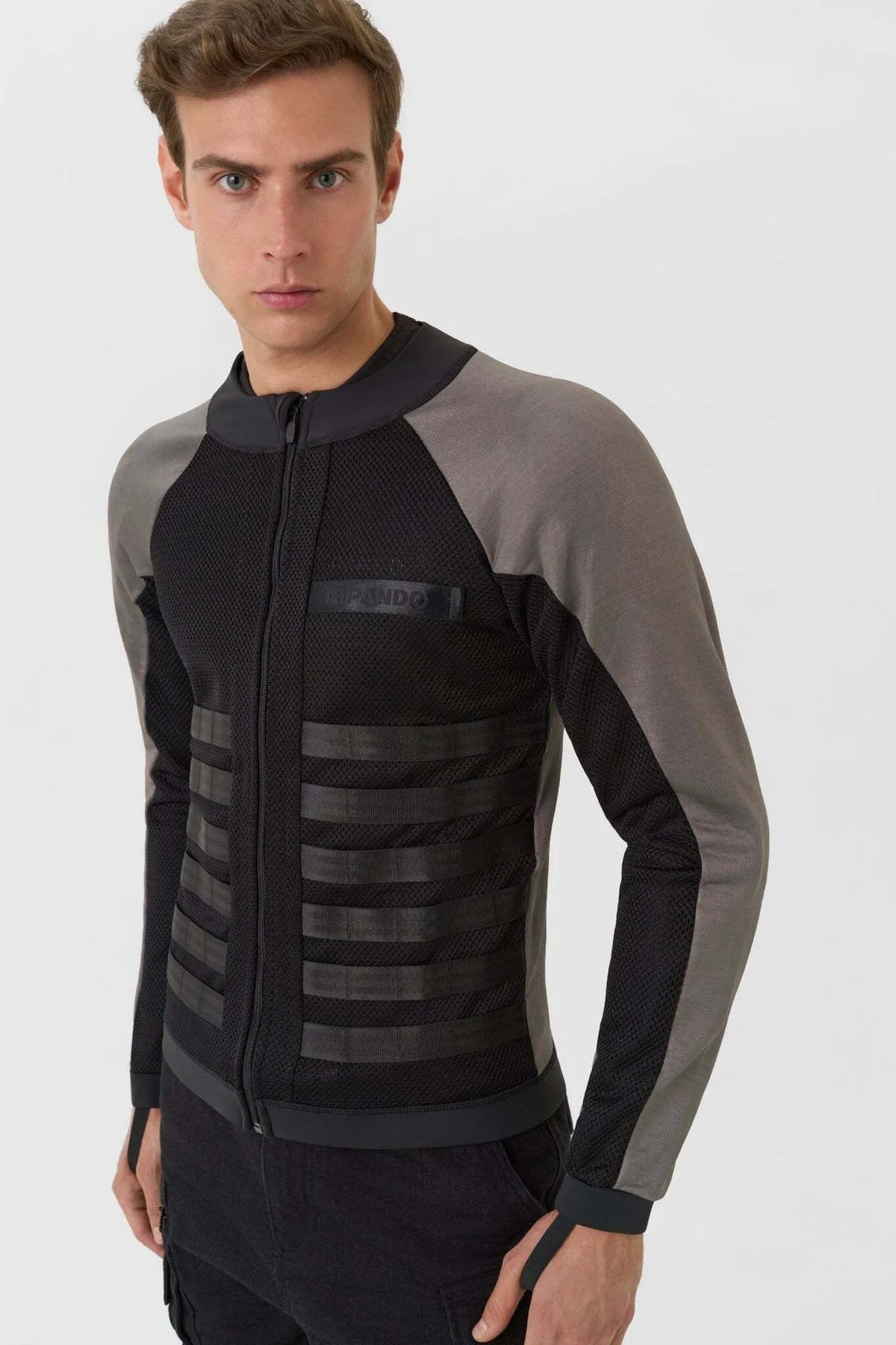 COMMANDO UH GREY - Men’s Light-Weight Motorcycle Jacket