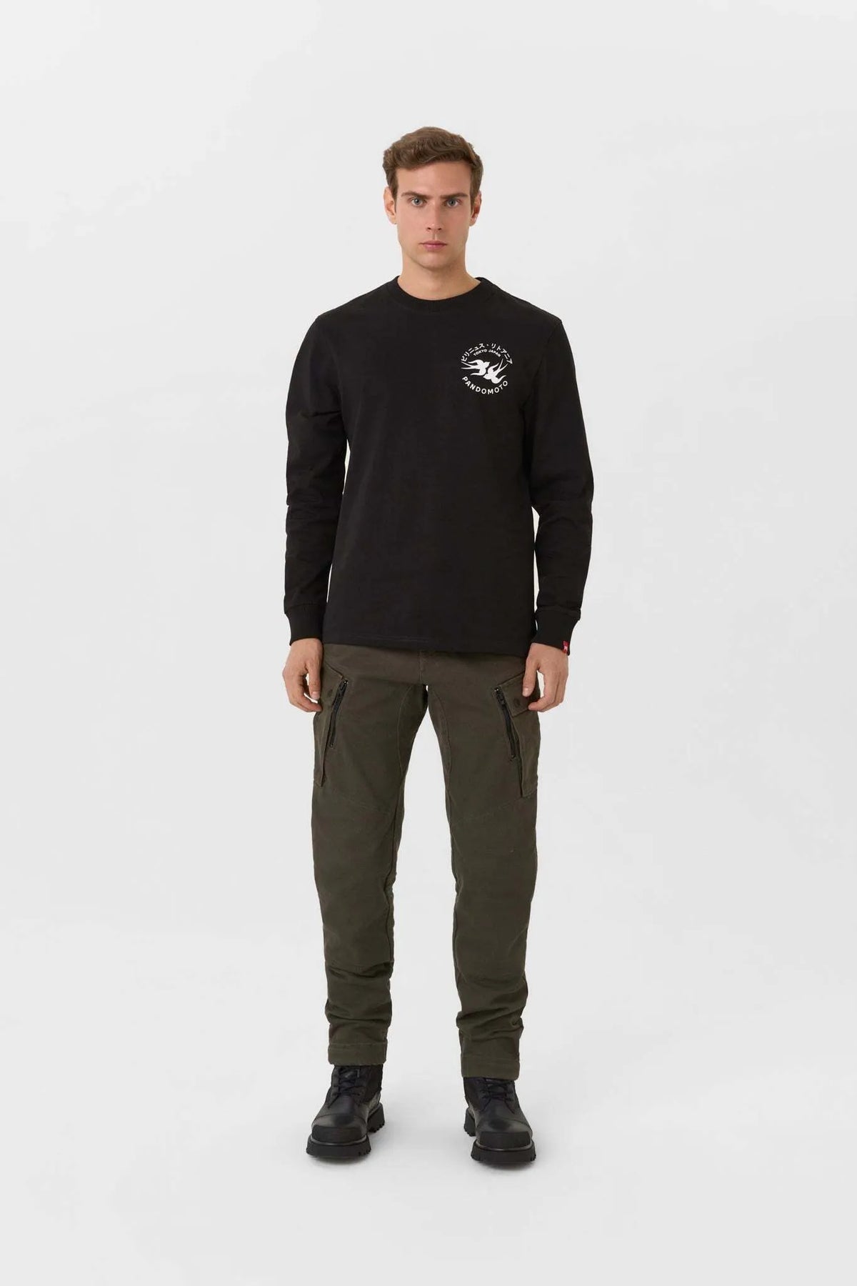 TOMMY TOKYO BLACK – Oversized Long sleeve T-shirt, Unisex