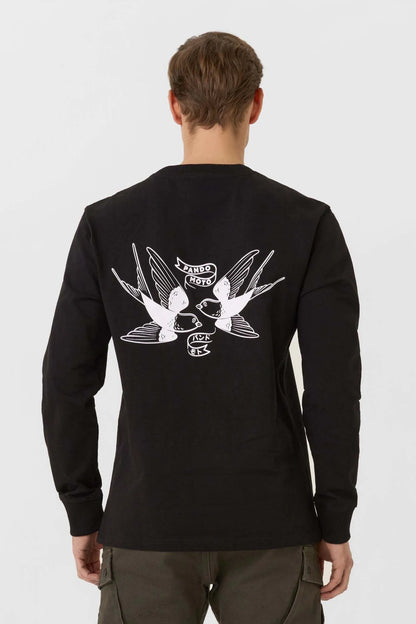 TOMMY TOKYO BLACK – Oversized Long sleeve T-shirt, Unisex