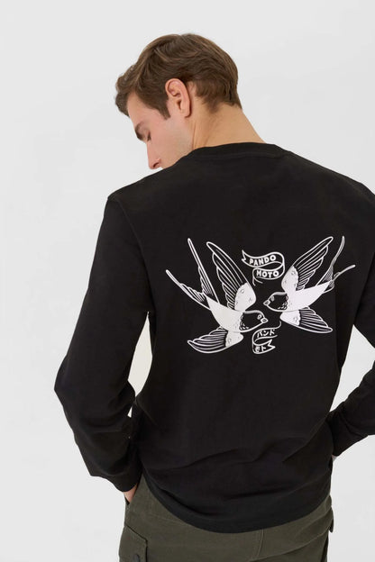 TOMMY TOKYO BLACK – Oversized Long sleeve T-shirt, Unisex