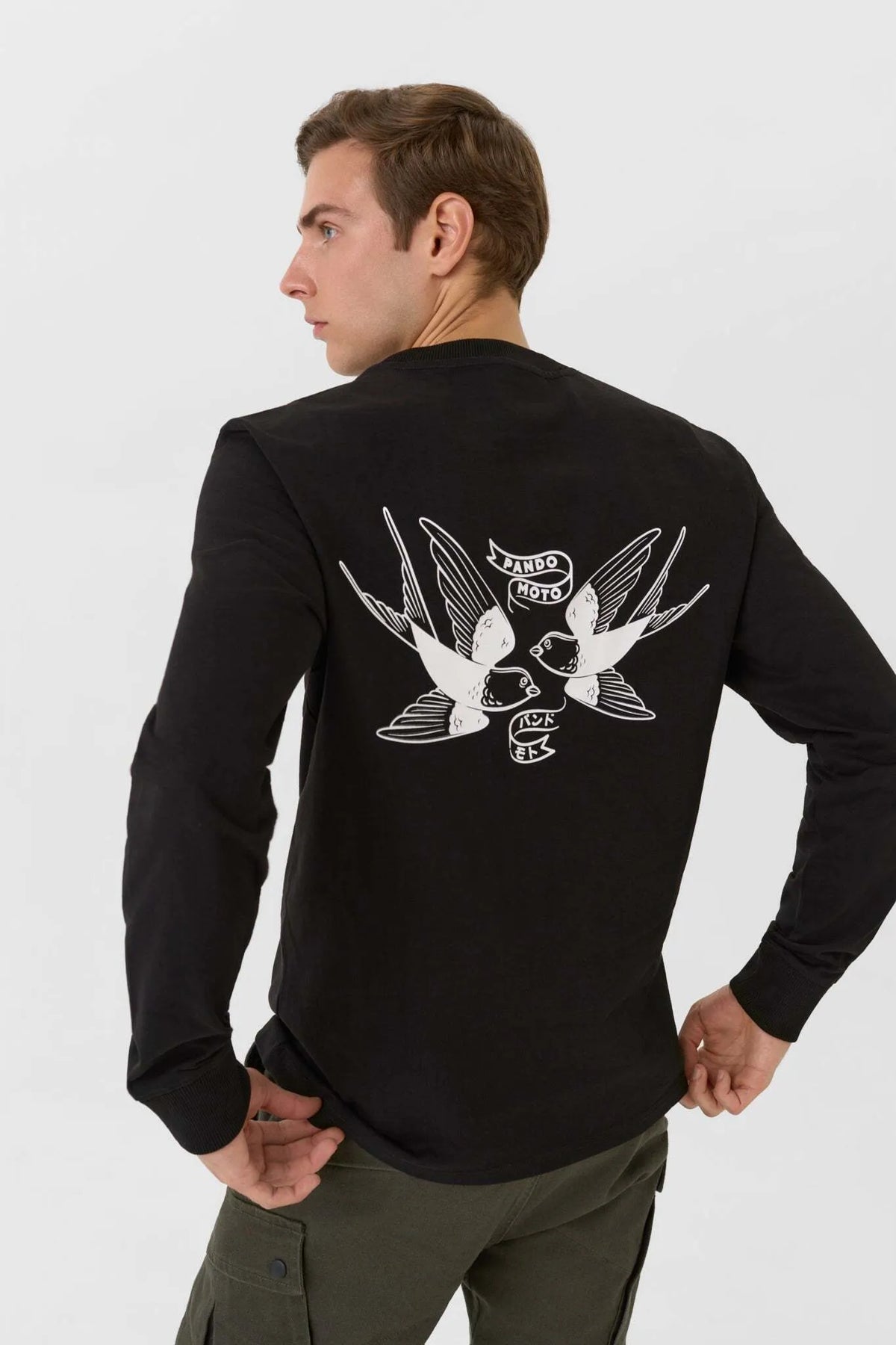 TOMMY TOKYO BLACK – Oversized Long sleeve T-shirt, Unisex