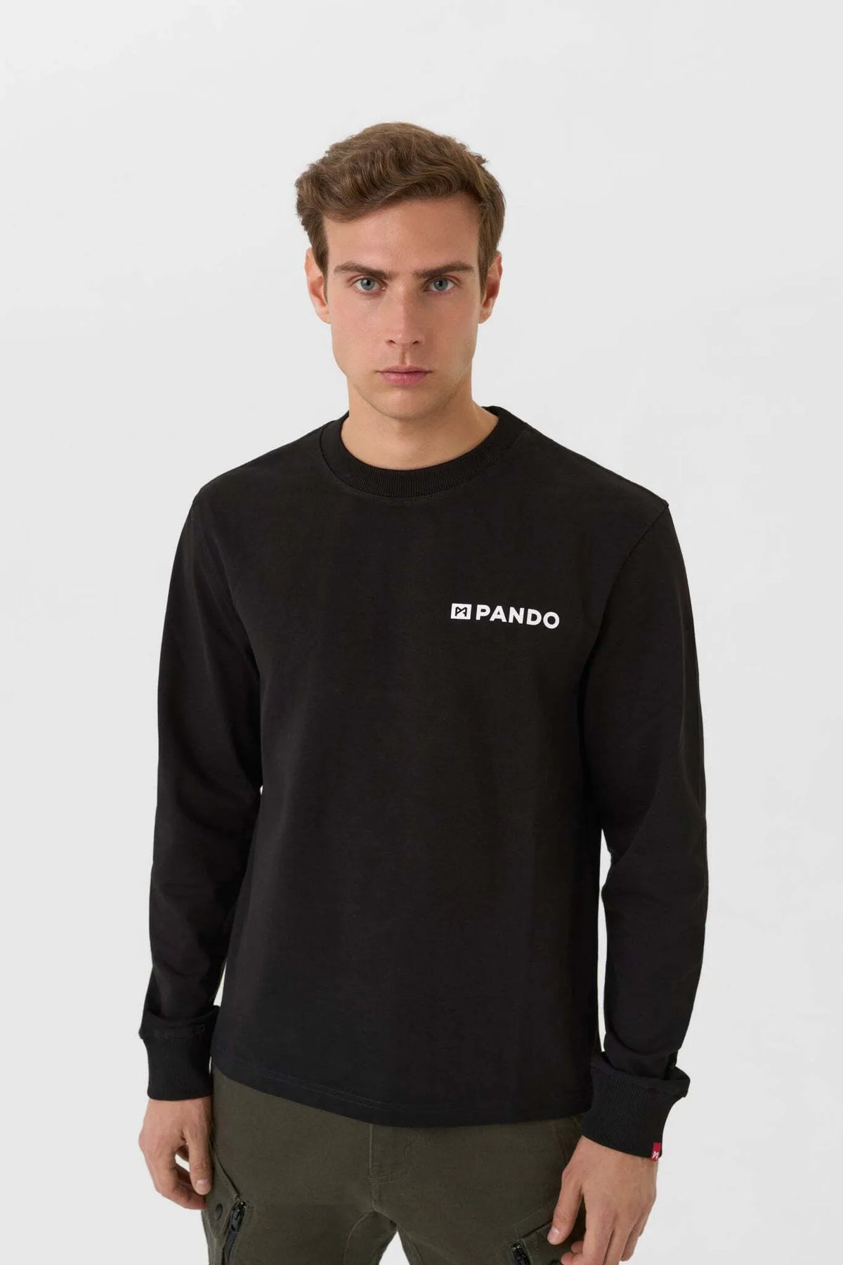 TOMMY DON'T DIE BLACK – oversized marškinėliai ilgomis rankovėmis, unisex