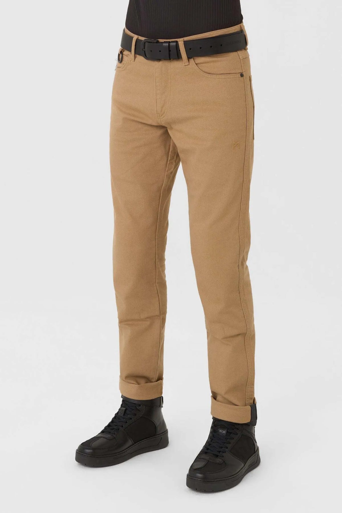 ROBBY SLIM BEIGE – Motorcycle Jeans Men's Slim-Fit Cordura®