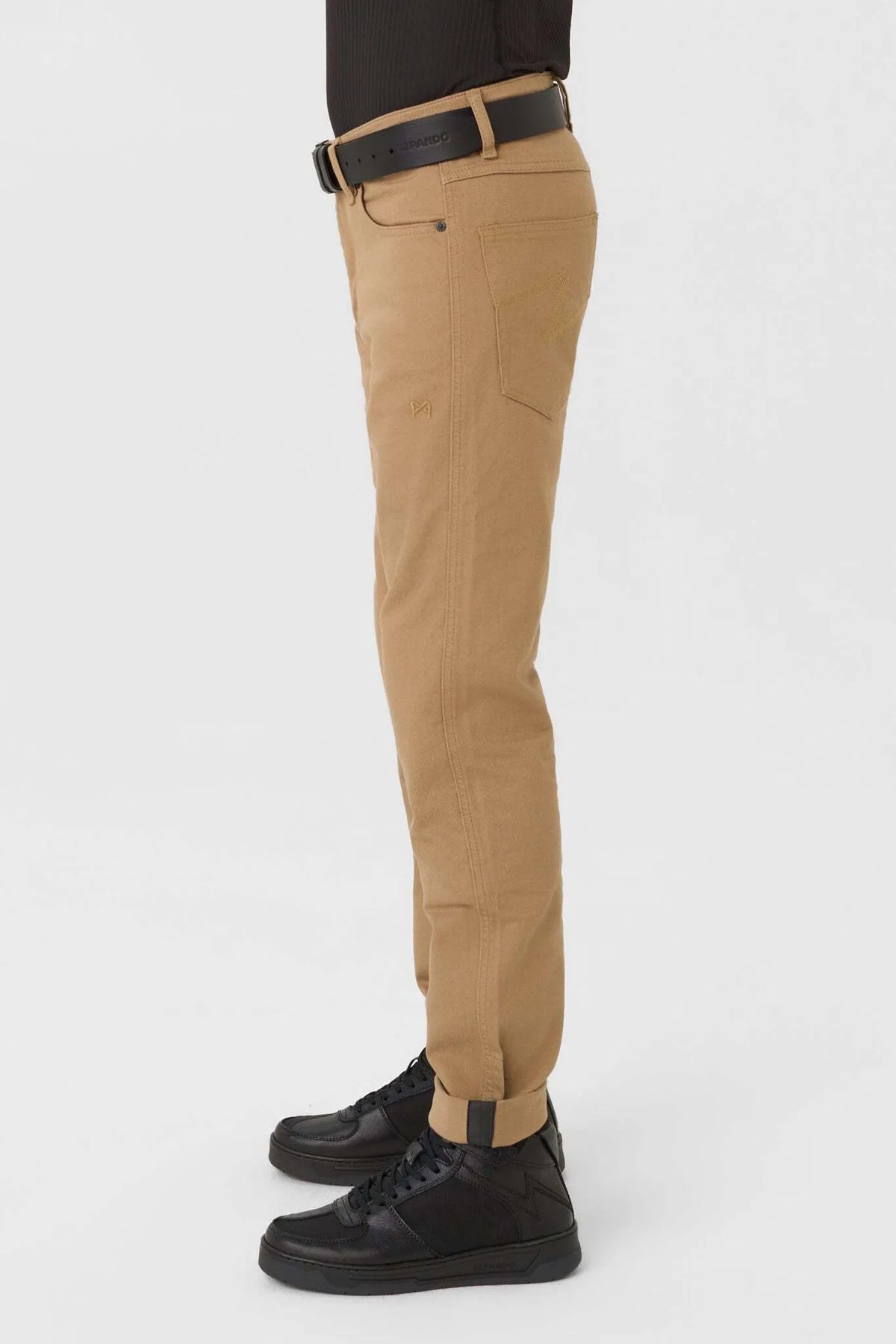 ROBBY SLIM BEIGE – Motorcycle Jeans Men's Slim-Fit Cordura®