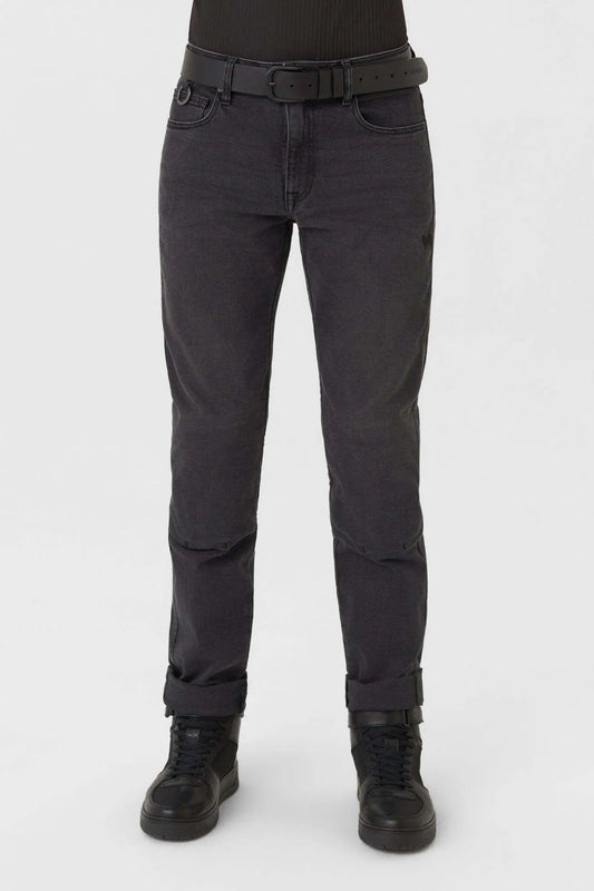 ROBBY SLIM BLACK - Motorcycle Jeans Men's Slim-Fit Cordura®