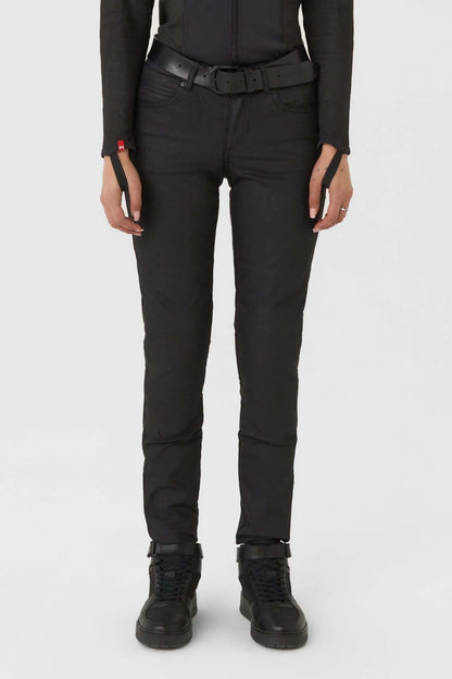 LORICA BLACK A - Slim Fit Women Motorcycle Jeans with Cordura®