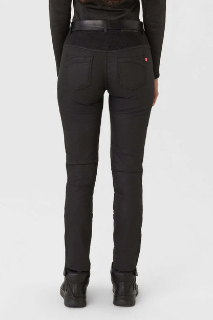 LORICA BLACK A - Slim Fit Women Motorcycle Jeans with Cordura®