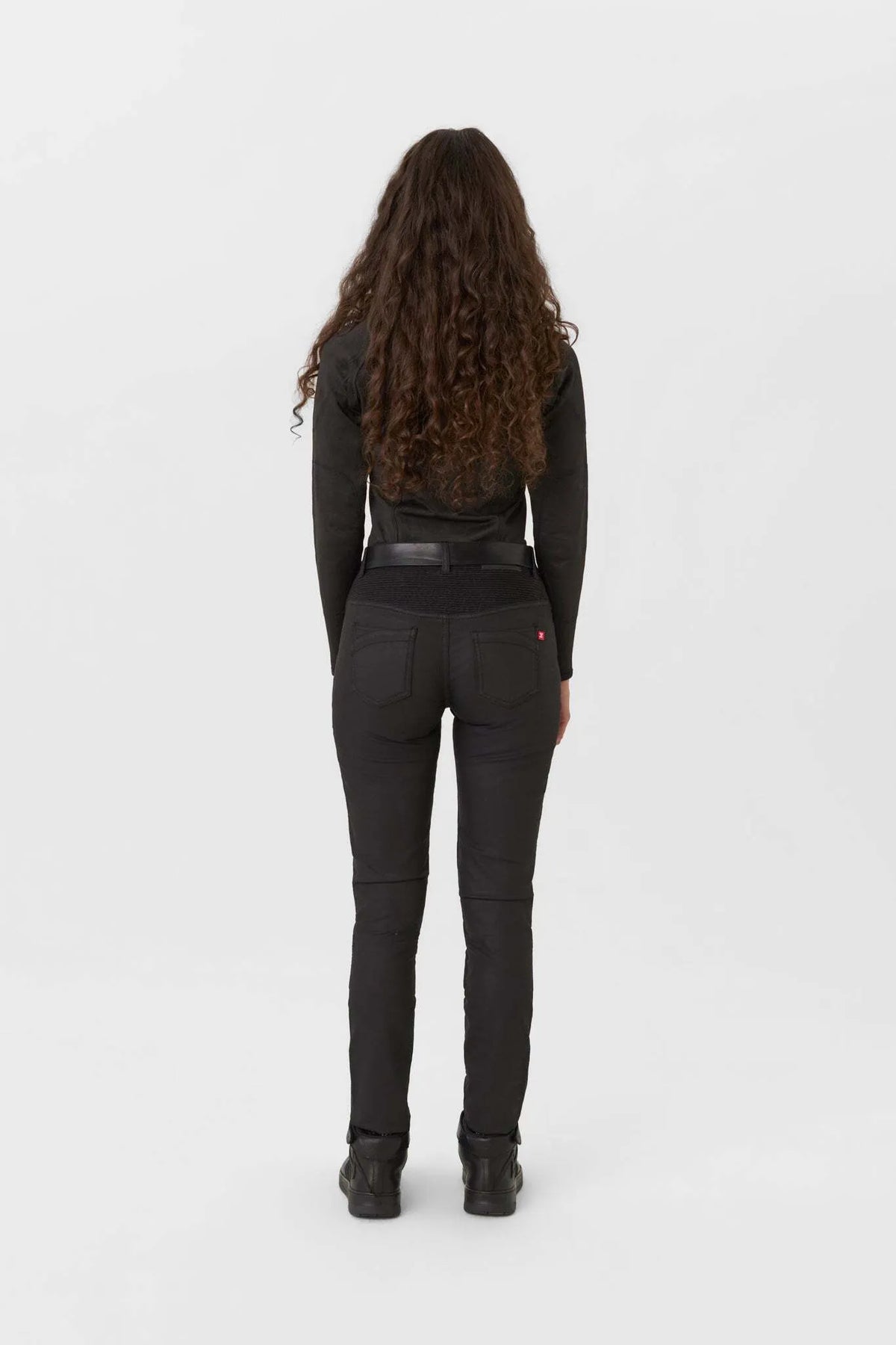LORICA BLACK A - Slim Fit Women Motorcycle Jeans with Cordura®