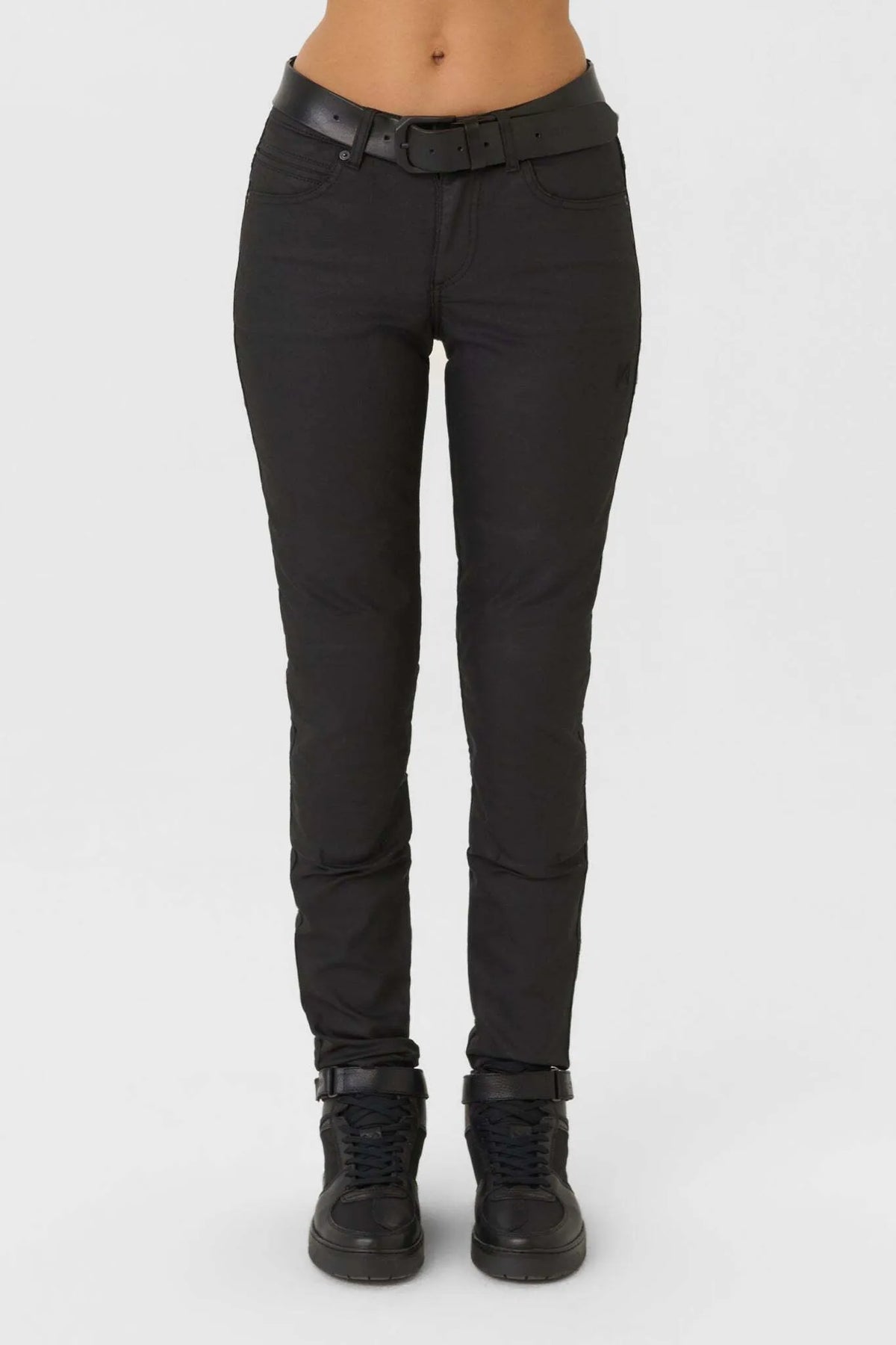 LORICA BLACK A - Slim Fit Women Motorcycle Jeans with Cordura®