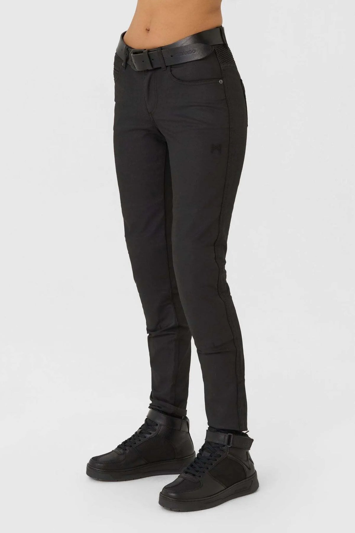 LORICA BLACK A - Slim Fit Women Motorcycle Jeans with Cordura®