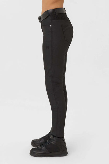 LORICA BLACK A - Slim Fit Women Motorcycle Jeans with Cordura®