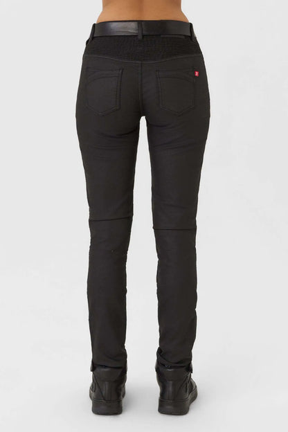 LORICA BLACK A - Slim Fit Women Motorcycle Jeans with Cordura®