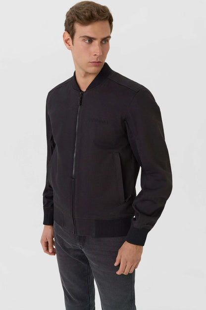 VENTURA BLACK AA - Summer bomber jacket