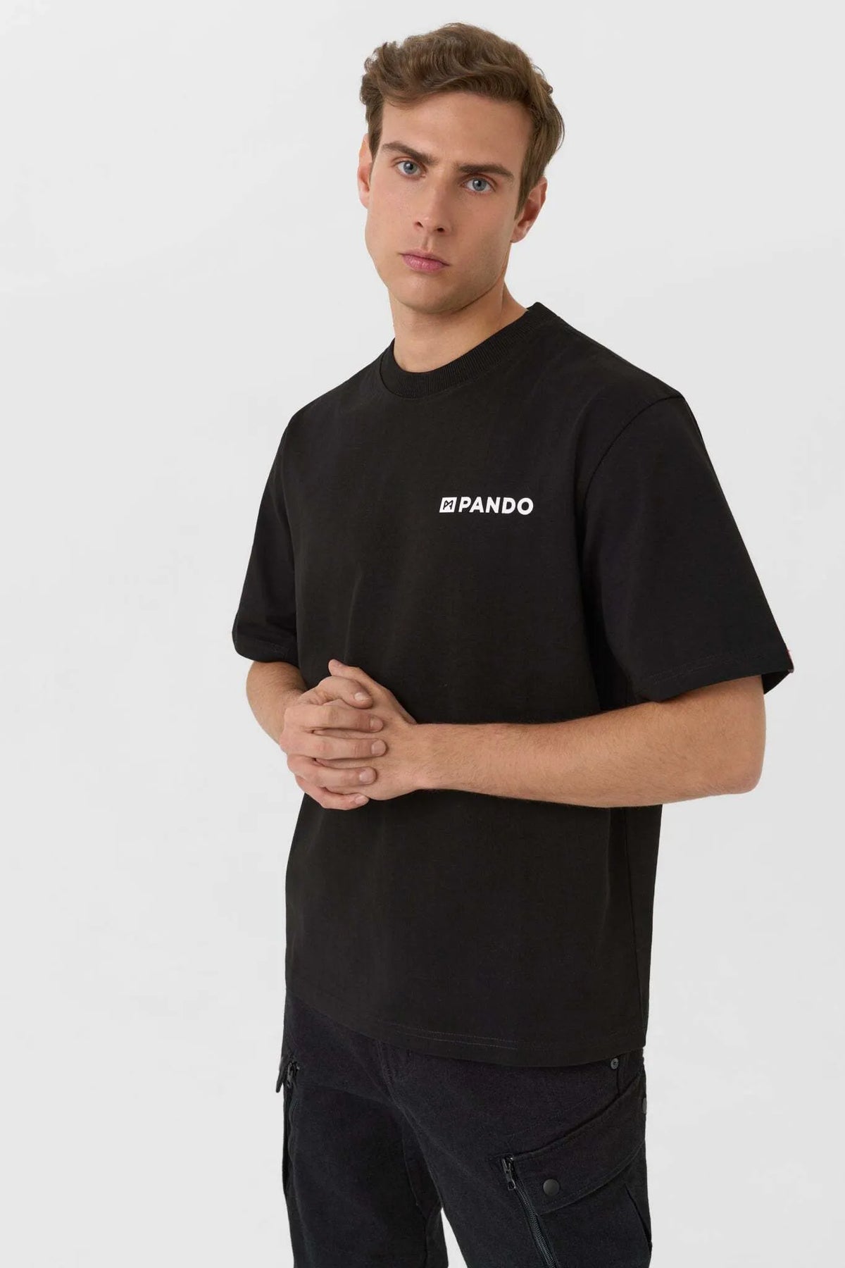 LUKE DON'T DIE BLACK – oversized marškinėliai motociklininkams, unisex