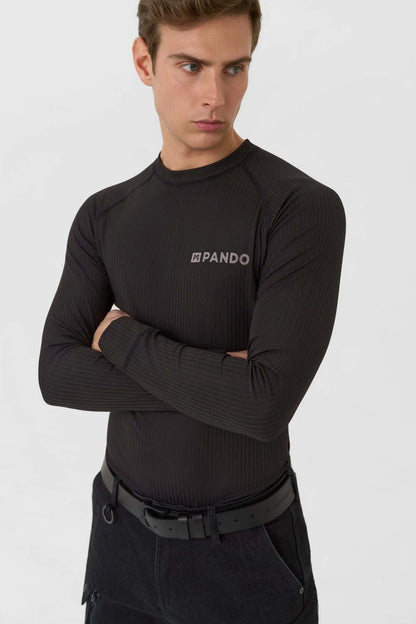 VAPOR BLACK - Technical Underlayer for Base Layer, Unisex