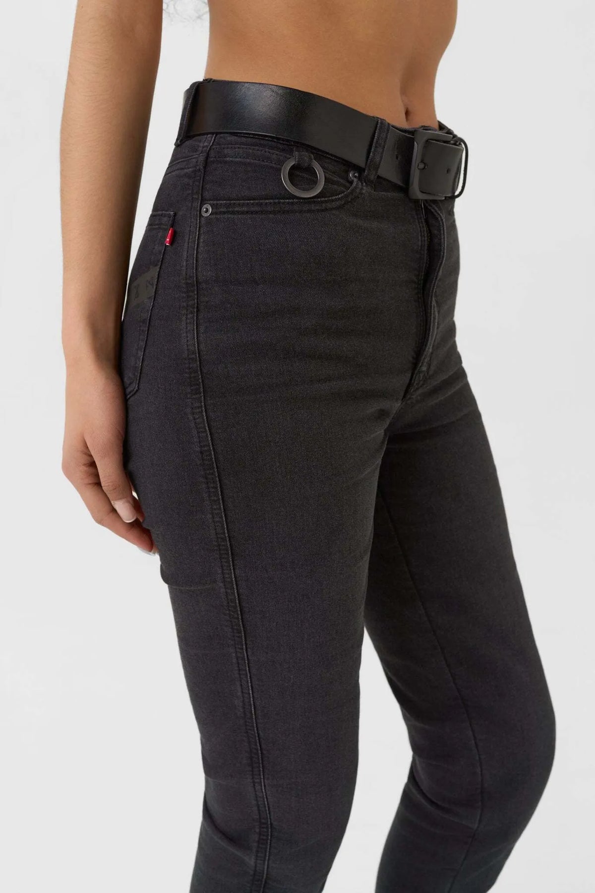 KUSARI COR 01 – moteriški siauro kirpimo Cordura® motociklininkės džinsai