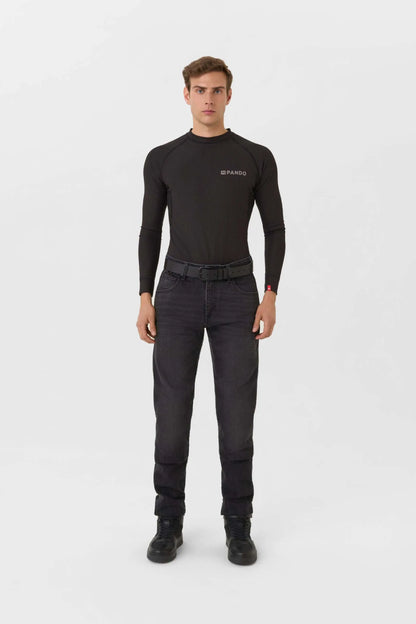 VAPOR BLACK - Technical Underlayer for Base Layer, Unisex