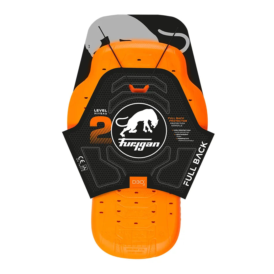 Furygan FULL BACK FURY D3O® size 9