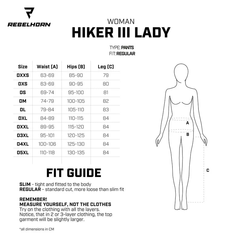 REBELHORN HIKER-III-LADY-TP