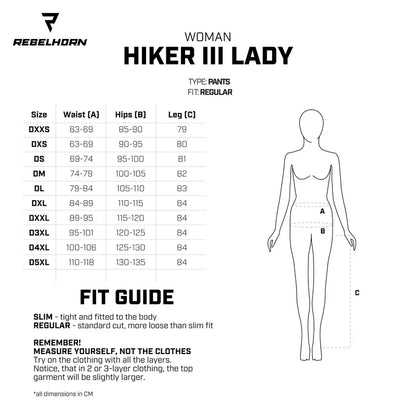 REBELHORN HIKER-III-LADY-TP