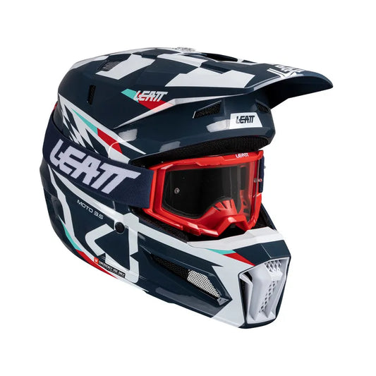 Leatt 3.5 Motocross Helmet & Vizion 3.5 Goggles Kit